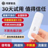 鸿蒙智选随身wifi三网通无限制便携4G高速随行无线网卡车载移动通用流量非2025款5g手机可连 【插电款即插即用】E8372+10G*1个月移动版