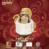 奥斯哥纳（Osgona）轻奢水晶灯卧室床头灯客厅摆件创意浪漫氛围灯充电装饰台灯|莫奈 莫奈-无极调光【礼盒套装】