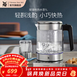 WMF福腾宝不锈钢 玻璃可调温电茶壶烧水壶保温茶壶电热水壶 1L