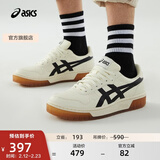 亚瑟士ASICS男鞋女鞋运动休闲鞋复古篮球鞋百搭板鞋 COURT MZ 米白色/黑色 39.5