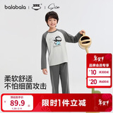 巴拉巴拉儿童睡衣套装秋季男童家居服可外出抗菌除螨小中大童209325171101