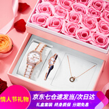 格玛仕（GEMAX）女士手表女款全自动机械表女表品牌世界十大名表2025新款女生腕表 【JD】一生一世镶钻+花盒三件套