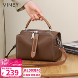 viney牛皮包包女包大容量枕头包轻奢斜挎单肩送生日情人节礼物女朋友