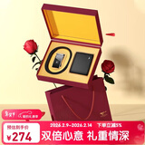 七匹狼牛皮腰带男士钱包自动扣套装盒送老公生日新年情人节礼物父亲