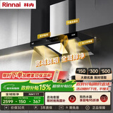 林内（Rinnai）油烟机欧式顶吸家用23m³风量大吸力 挥手智控热清洗 自清洁抽油烟机CXW-283-NM11T