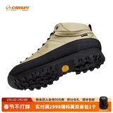 CRISPI【经典款】意大利户外登山鞋男秋冬中帮防水徒步鞋女MONACO GTX 卡其色（偏绿）56002300 44