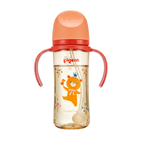 贝亲（Pigeon）贝亲 自然离乳PPSU重力球吸管奶瓶330mL 转圈圈 12月+ AA256