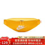 耐克（NIKE）男女腰包 单肩包斜挎包胸包休闲包DB0490-845 橙黄