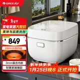 大松（TOSOT）格力电饭煲4L电饭锅家用3-4-5人IH加热多功能智能柴火饭蒸米饭锅蒸煮一级能效不沾40x61C