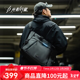 光影行星（GYXX）波塞冬edge托特包男斜挎包新款单肩挎包手提电脑包健身旅行包 隐匿黑-可装16寸以内轻薄本