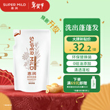 惠润（SUPER MiLD）柔净洗发露(鲜花芳香)400mL持久蓬松洗发水花果留香环保替换装