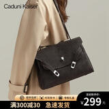 CADUNI KAISER包包女包牛皮通勤凯莉包休闲轻奢单肩包生日礼物高级感送女友老婆 【乌木咖】新年送老婆实用高档 品牌时尚新款大容量斜挎包
