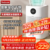 亚都（YADU）无雾加湿器卧室/婴儿纯净型家用办公室桌面冷蒸发恒湿数显/净化空气上加水SZ300-TJK302年会礼品