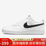 耐克（NIKE）男子运动休闲鞋COURT VISION运动鞋DH2987-101 白黑 39 