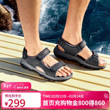 斯凯奇（Skechers）凉鞋男士户外透气沙滩鞋舒适休闲百搭轻便凉拖鞋204105