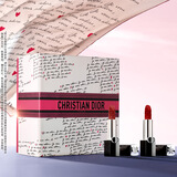 迪奥Dior烈艳蓝金口红双支礼盒装丝绒(808+802)套装情人节新年礼物女