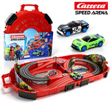 Carrera正版卡雷拉手提盒轨道赛车玩具男孩双人赛道火车儿童礼物遥控赛车