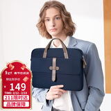 高尔夫（GOLF）电脑包男女14英寸苹果笔记本电脑包手提单肩斜挎包防泼水商务出差