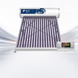 四季沐歌太阳能热水器国补家用全自动双上下水口 一级能效电加热防冻 加宽支架 20管155L 送货+安装