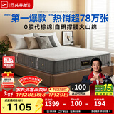 芝华仕5星床垫独立袋装弹簧静音家用乳胶席梦思软硬护脊厚垫明星垫D026 护脊版-老款24cm厚-1.8*2M 年前发货（地址详询客服）