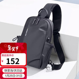 高尔夫（GOLF）胸包男士斜挎包男单肩包休闲ipad手机包户外运动跑步包骑行背包