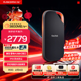 闪迪（SanDisk）2TB 移动固态硬盘（PSSD）E82 读3800MB/s 写3700MB/s 兼容雷电4 type-c 手机电脑外接