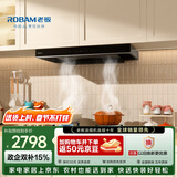 老板（Robam）星辰系列欧式抽吸排油烟机23风量大吸力以旧换新家用燃气灶烟机套装60A0+20B0A【套装商品】