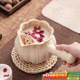 八千行围炉煮茶壶陶瓷侧把烤奶罐罐大容量室内户外煮茶器具可明火烧水壶