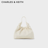 CHARLES&KEITH柔软褶皱链条云朵包手提单肩包包女包生日女神节礼物CK2-10151320