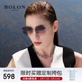 BOLON暴龙眼镜无框优雅太阳镜户外防晒开车墨镜女礼物 BL7191A61