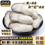滋百尚新鲜冷冻生蚝肉鲜活手剥牡蛎肉海蛎子火锅食材海鲜生鲜过年过节 【免处理】大号速冻生蚝肉 净重2斤