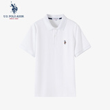 U.S. POLO ASSN.polo衫男夏季商务休闲美式短袖t恤男士高端轻奢上衣男爸爸父亲节