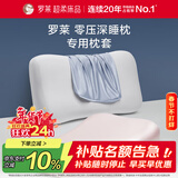 罗莱家纺 纯色枕套 A类可水洗抗菌超柔枕头套单只装 深睡枕套蓝