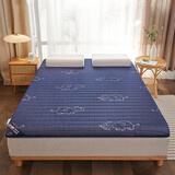 曼克顿（MANKEDUN）床垫子1.5x2米加厚10cm乳胶床垫家用双人榻榻米褥子席梦思记忆棉 单边-蓝象（约10cm厚） 1.5x1.9米