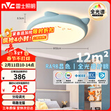 雷士（NVC）LED照明吸顶灯儿童氛围卧室灯健康护眼创意可爱童趣卡通龙猫蓝色