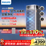 飞利浦（PHILIPS）空气净化器除甲醛神器新房急入住专业家用宠物净化机除烟味病毒过敏原螨尘AC9008
