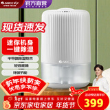 格力（GREE）除湿机家用卧室衣柜抽湿器迷你小型小空间干衣干燥吸湿去湿除潮器抽湿机 0.3L/天 白色DH03PAA1A