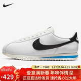 耐克（NIKE）男子 CORTEZ 低帮复古休闲鞋 DM4044-100/白色 42