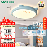 雷士（NVC）LED照明吸顶灯儿童氛围卧室灯创意可爱卡通简约-龙猫蓝色