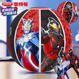 哈哈球奥特曼儿童篮球5号拍拍球3-6岁幼儿园感统贝利亚赛罗生日新年礼物