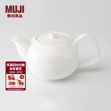 MUJI骨瓷 茶壶 茶具泡茶壶水壶 1000mL