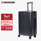 威戈行李箱20英寸拉杆箱登机箱万向轮商务旅行箱高级感灰色