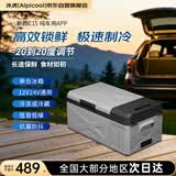 冰虎（Alpicool）车载冰箱2025新款 C15纯车用APP宿舍迷你冷冻冷藏户外旅行箱