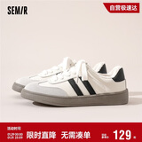 森马女鞋德训鞋冬季休闲鞋运动鞋板鞋女SFYM233655 白色 37