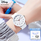 迪士尼（Disney）学生手表简约防水石英表双日历初中生高中生考试专用手表开学礼物