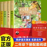 课本作家带你读二年级 B套装 沙滩上的童话 画杨桃 蜘蛛开店 李时珍（全4册）全民阅读名家推荐 名师带你读课文 统编语文教材配套阅读 小学生青少年课后拓展阅读书