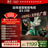TCL雷鸟电视 43雀5 25款 43英寸 144Hz高刷 2+32GB内存 自定义遥控器 家电电视43F295C
