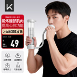 Keep呼吸哑铃腹式训练器美体塑形肺活量腹肌马甲线盆底肌锻炼 格调灰