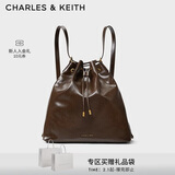 CHARLES&KEITH柔软单肩流浪包水桶包双肩包女包生日礼物CK2-10151393