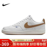 耐克女子运动休闲鞋W NIKE COURT 运动鞋FV9952-102白棕 37.5